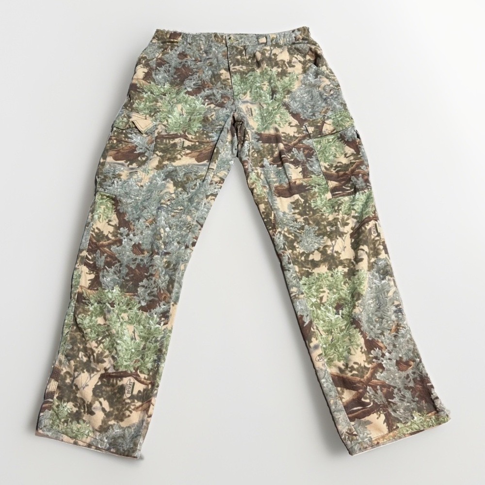 Kings Camo Desert Shadow Cargo Pants Large Hunting Outdoor Cotton Poly Blend